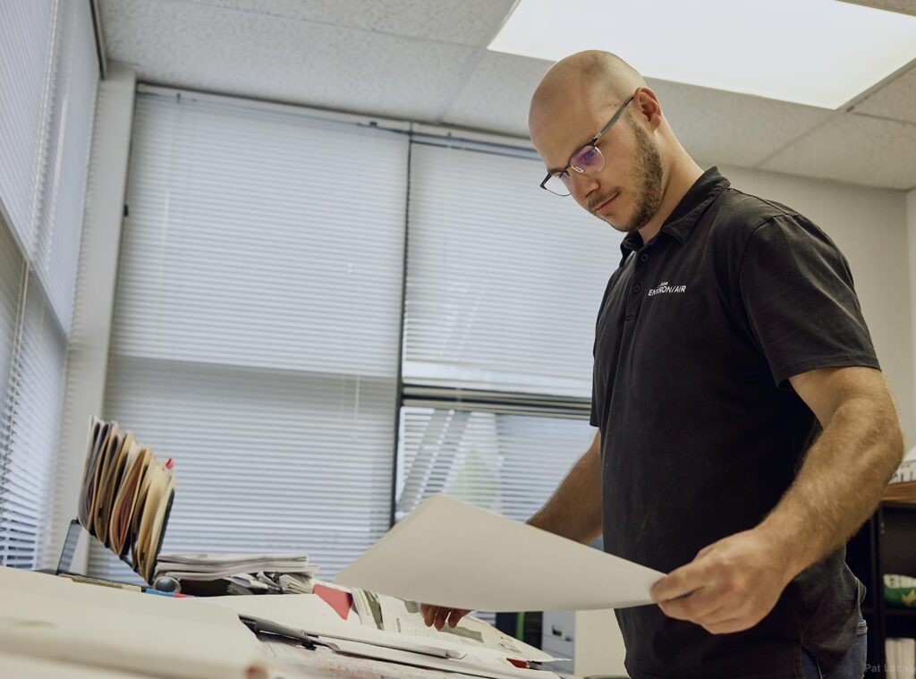 nettoyage de conduits de chambre de peinture planification