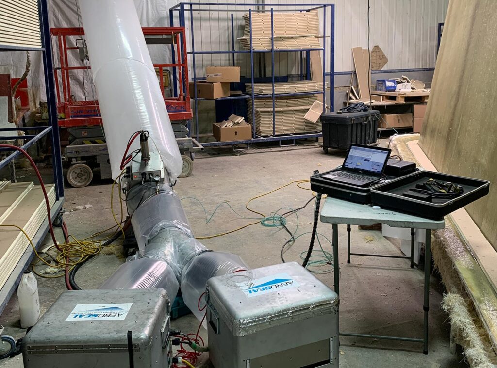 scellement de conduits industriels