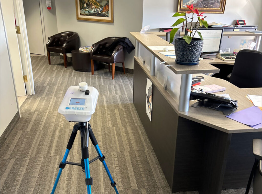 Appareil de mesure de qualité de l'air