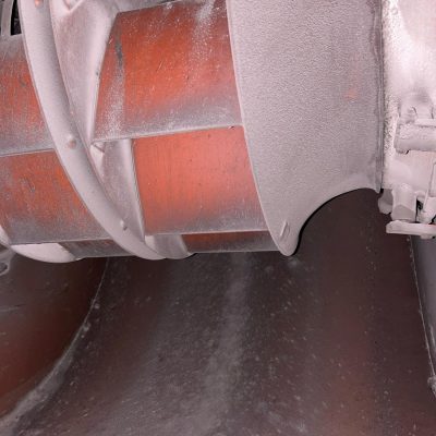 avant nettoyage de conduits de ventilation innovmetric