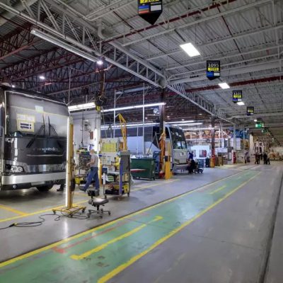 nettoyage de chambre de peinture prevost car